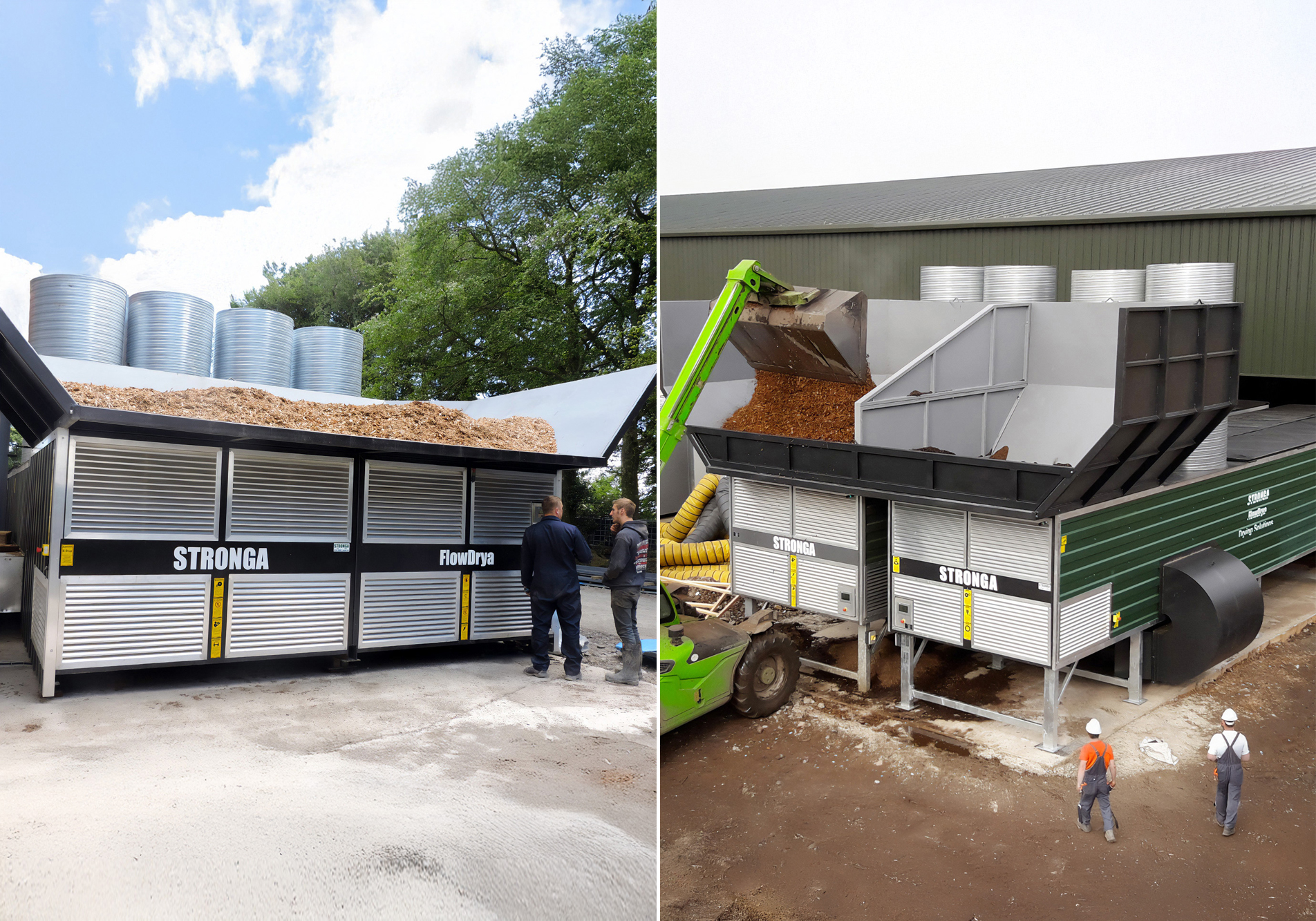 Kanadisches Holzpelletwerk gewinnt mit FlowDrya Winterproduktionskapazität zurück