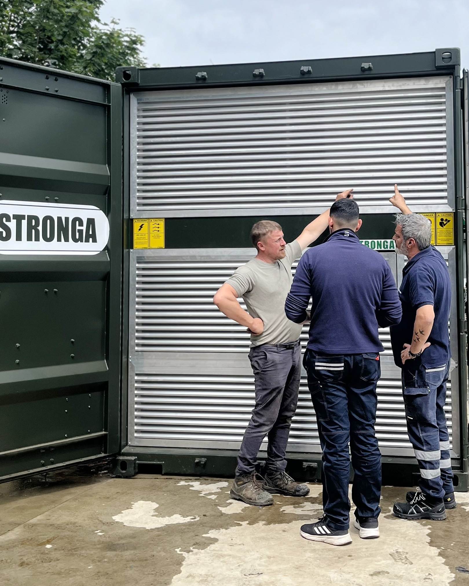 Stronga team site visit