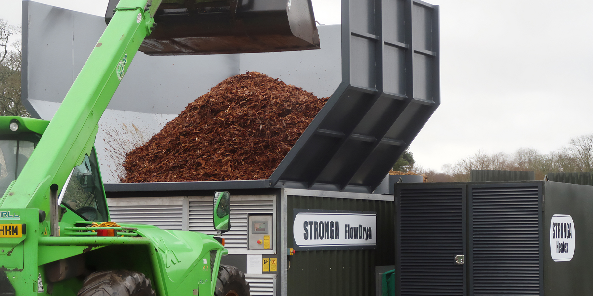TMA Bark Drying England - FlowDrya Case Study