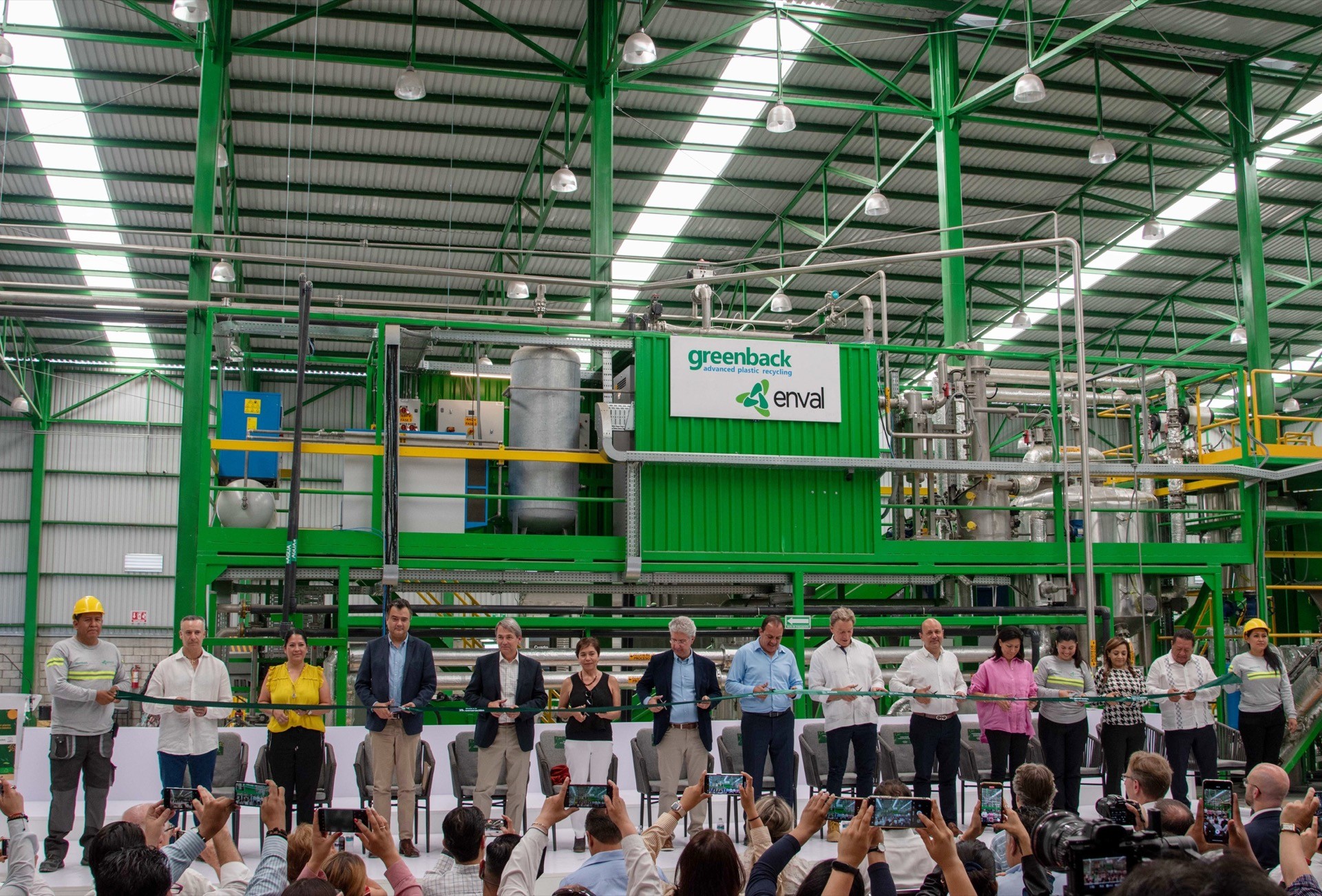 Planta de reciclaje de Greenback Recycling Technologies Ltd.