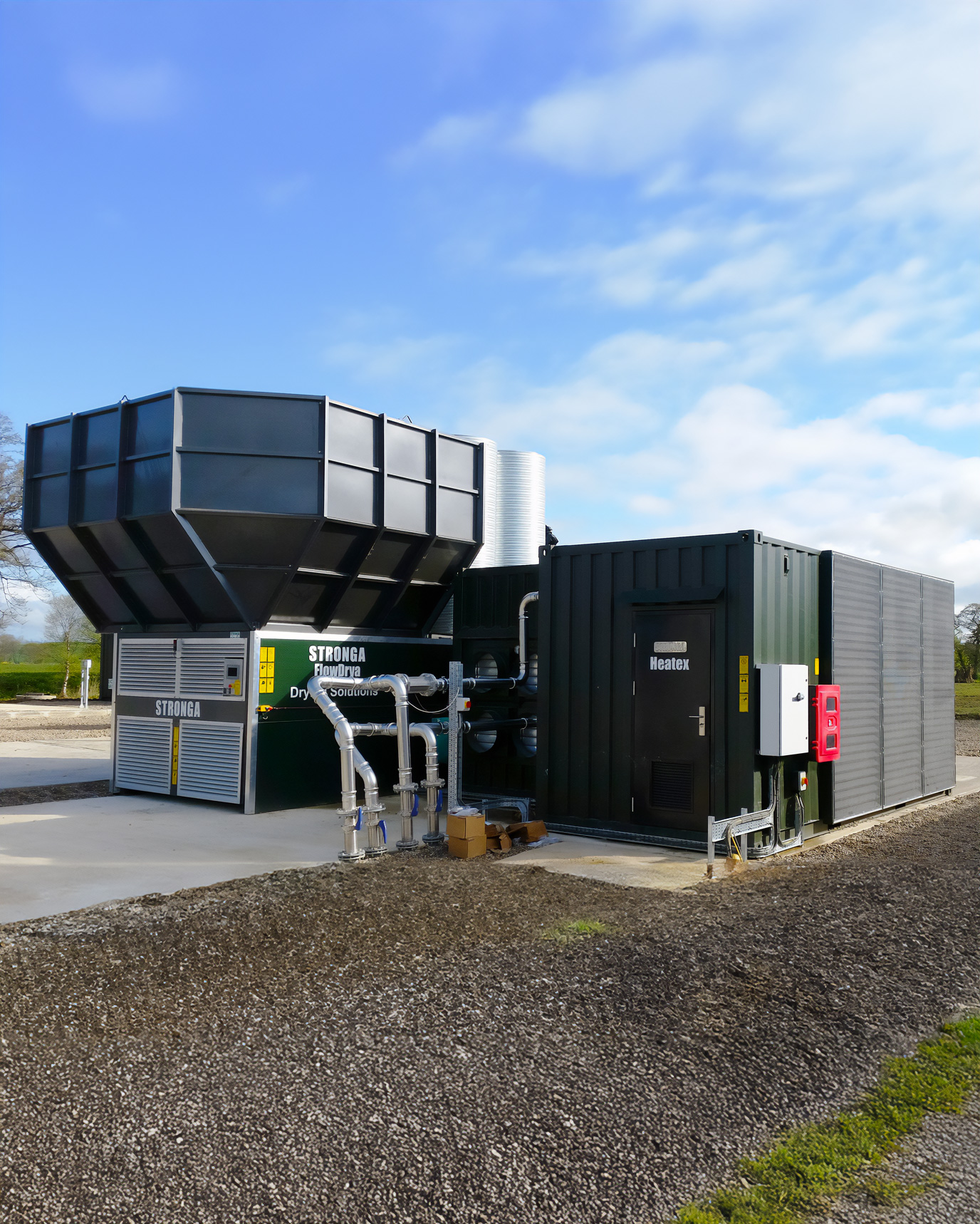 FlowDrya industrial dryer system
