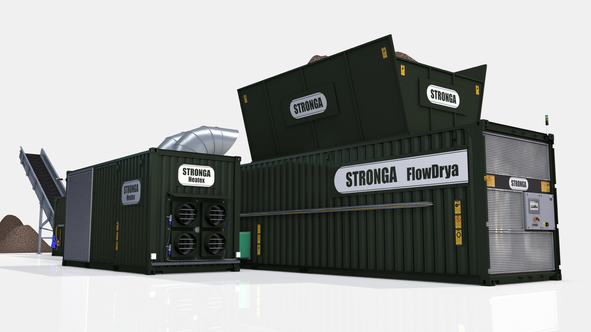 FlowDrya International Series industrial dryer