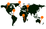 FlowDrya Globale Referenzstandorte